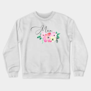 Romantic mom design Crewneck Sweatshirt